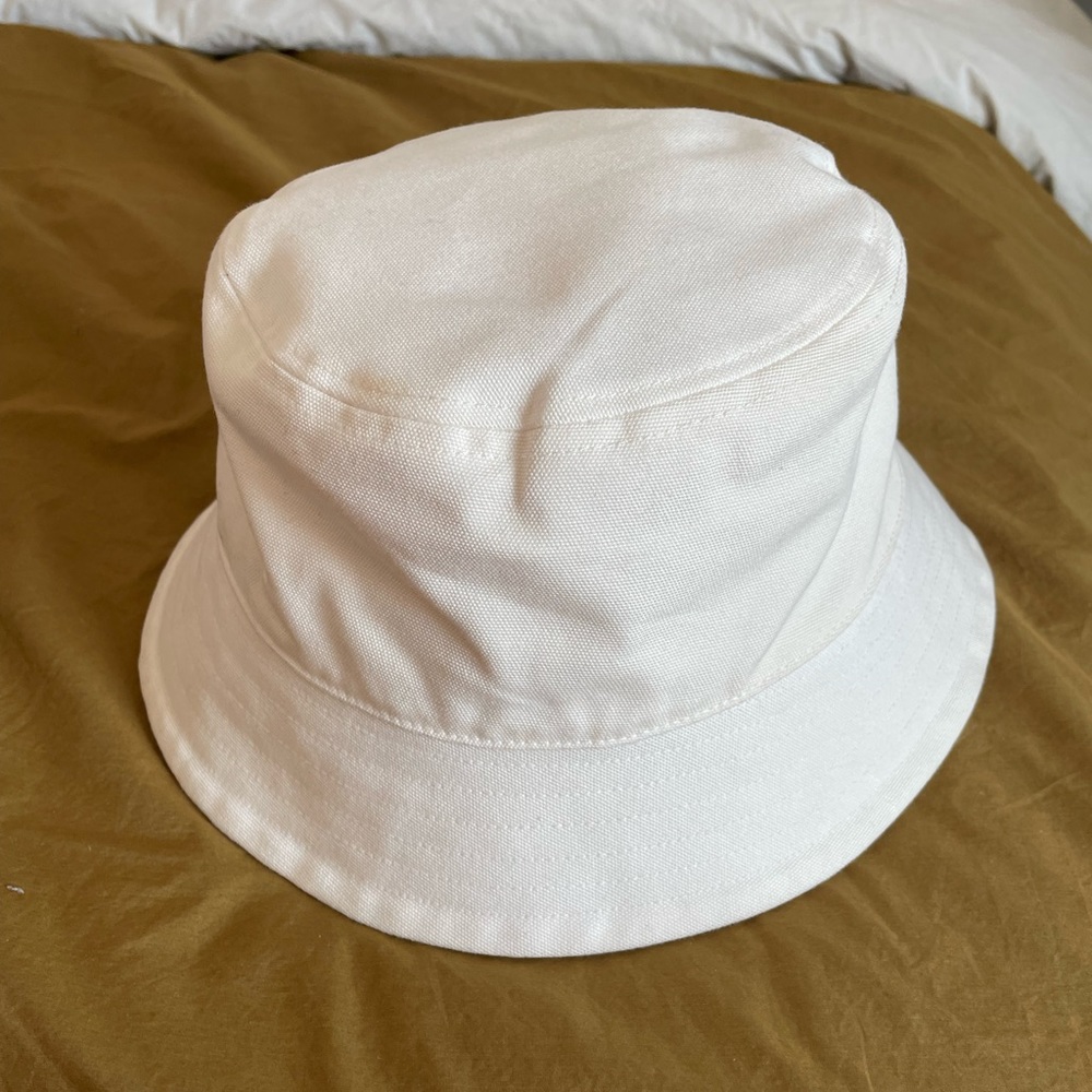 Classic White Bucket Hat